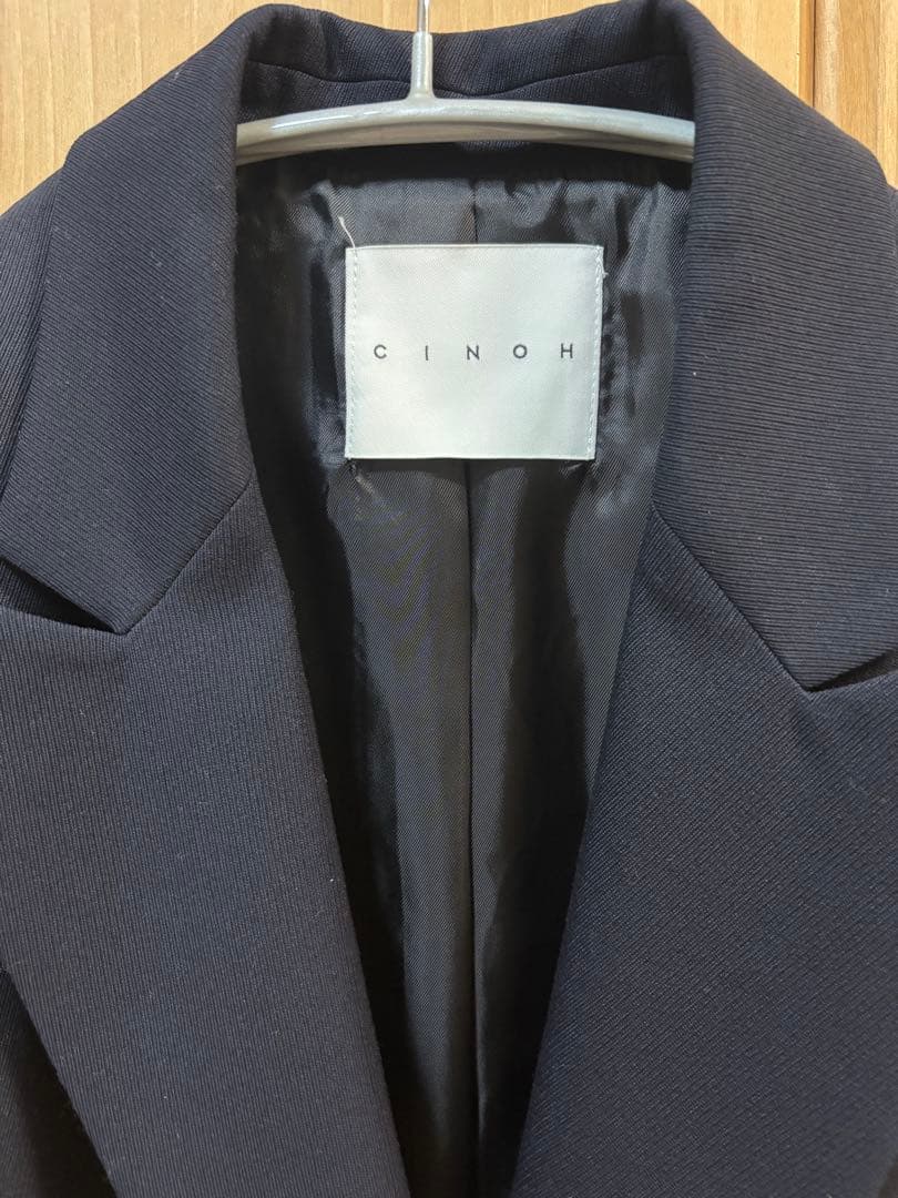 halu！CINOH ネイビーダブルブレストベスト