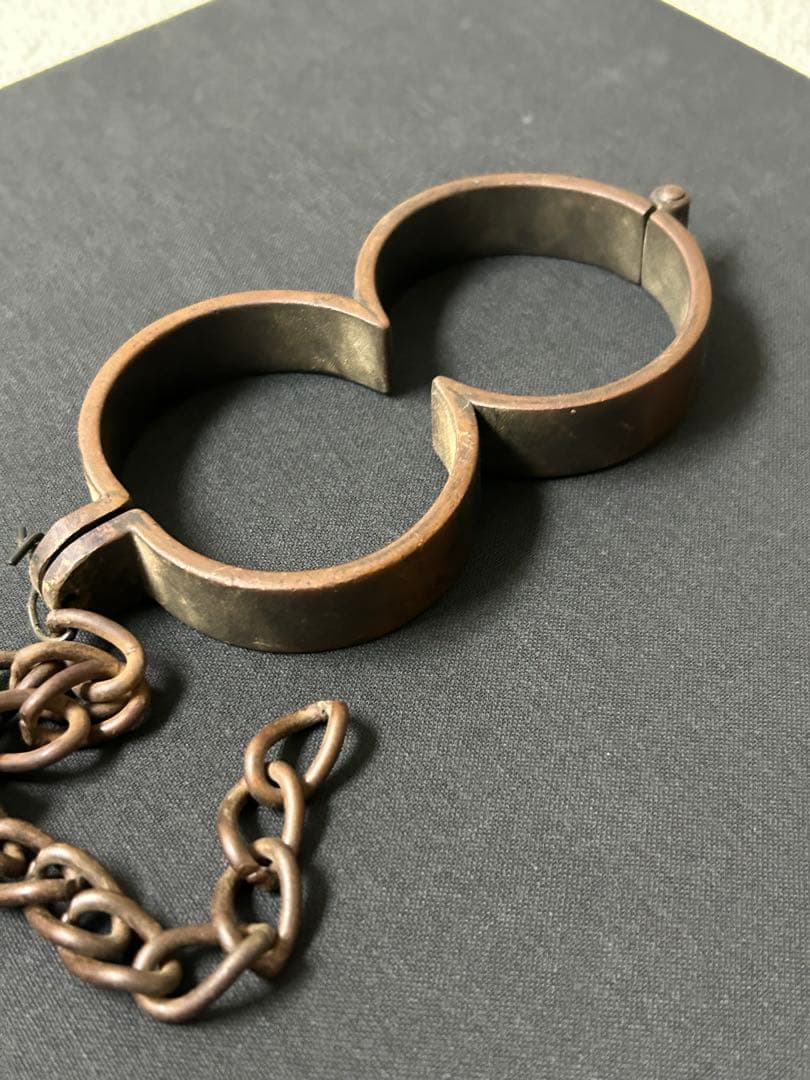 希少　珍品　コレクション　古道具　手錠　手鎖