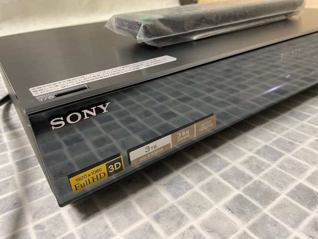 Sony BDZ-EX3000 ブルーレイレコーダー 動作品