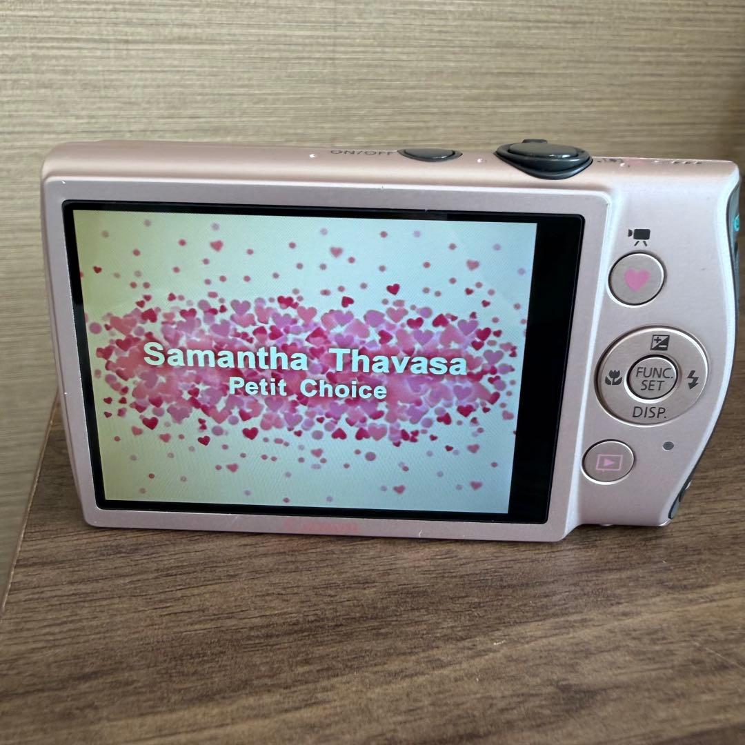 Canon IXY 600F シャンパンピンク サマンサタバサ