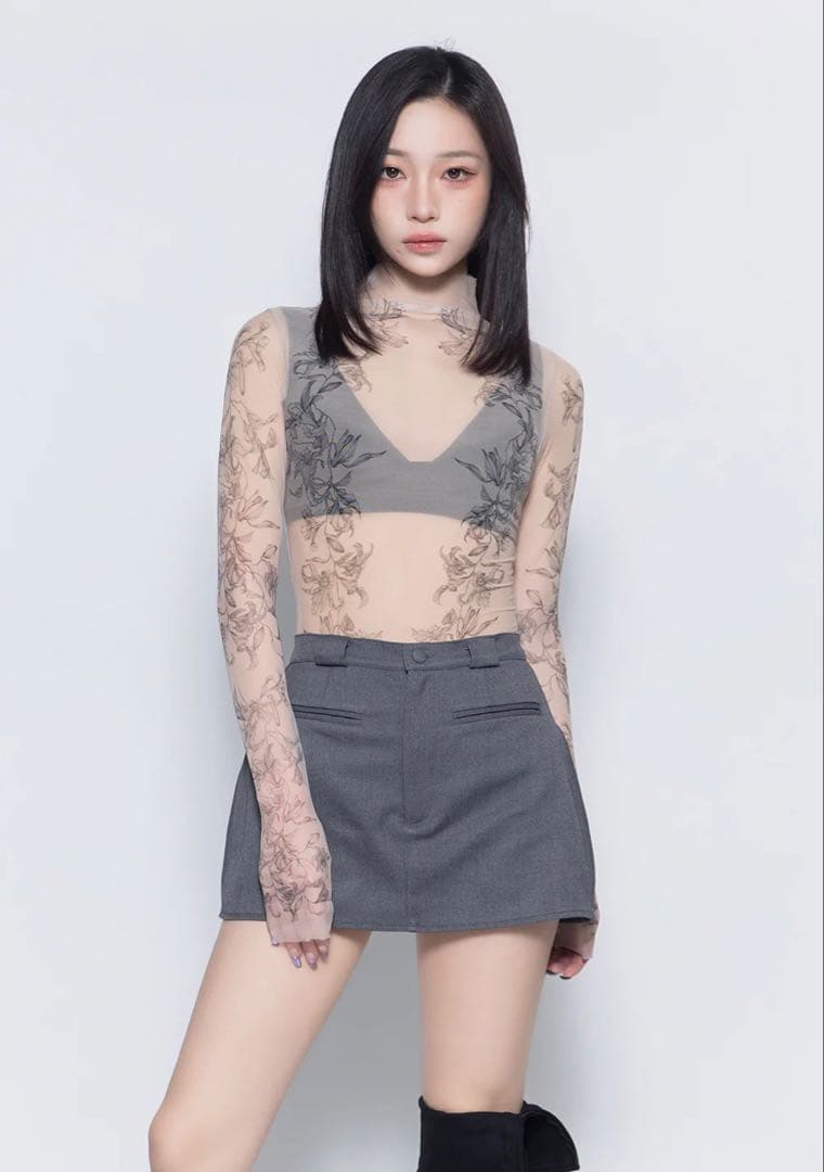 トップス melt the lady lily tattoo tops