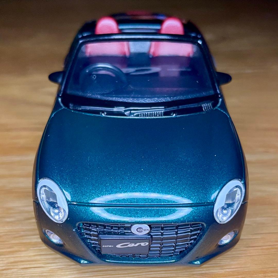 ダイハツ コペン セロ グリーン プルバックカー ミニカー 緑