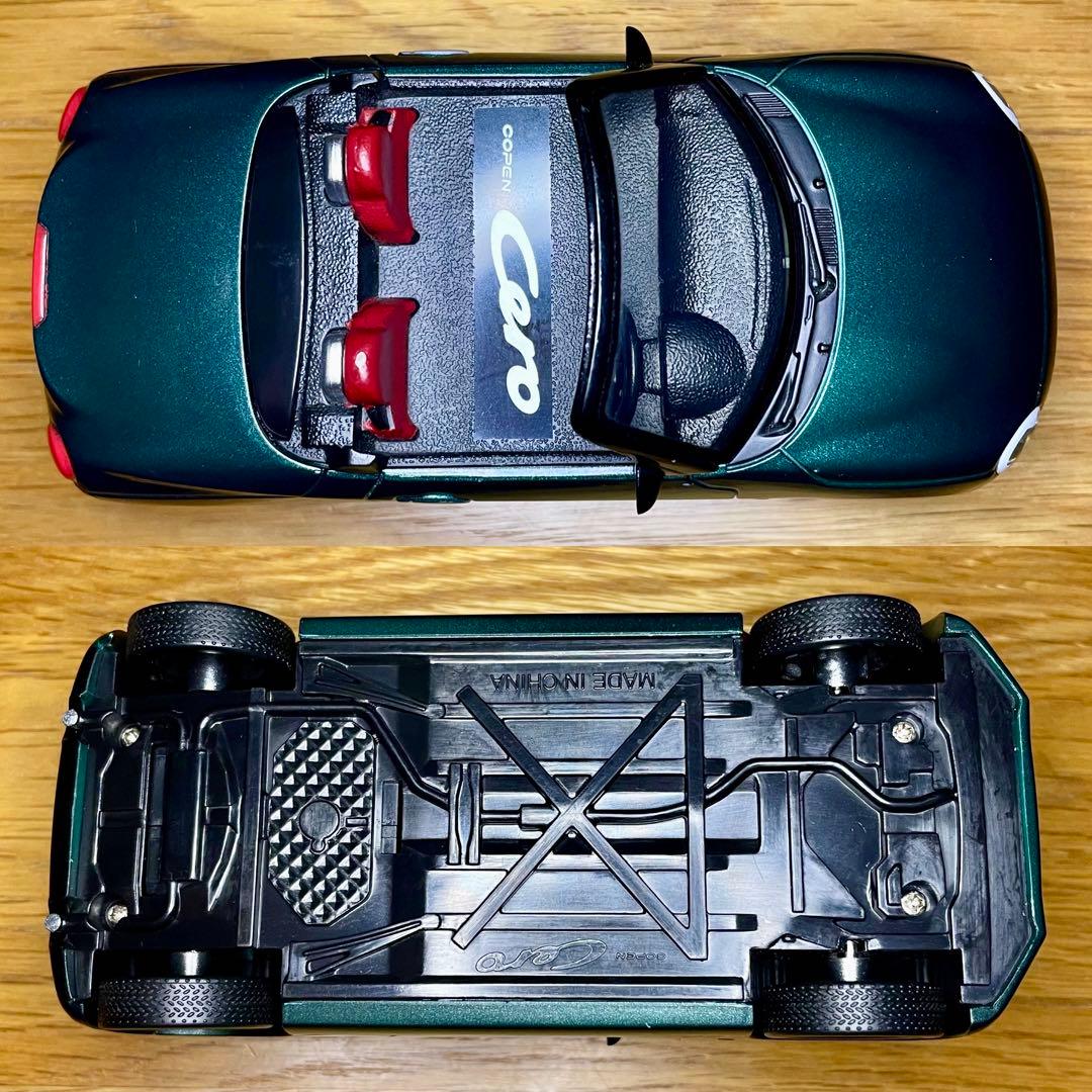 ダイハツ コペン セロ グリーン プルバックカー ミニカー 緑