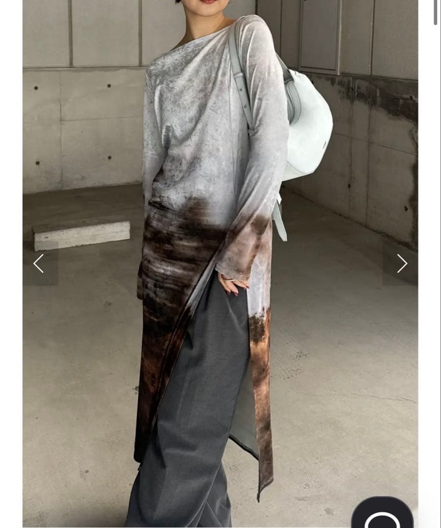 み*様 新品　タグ付きAMERI UND LANDSCAPE PRINT LON