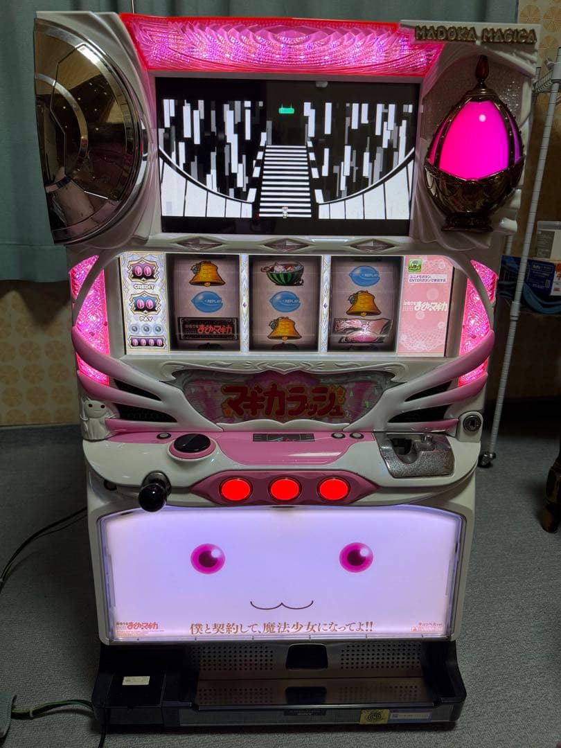 初代まどマギ　実機　キュウべえパネル