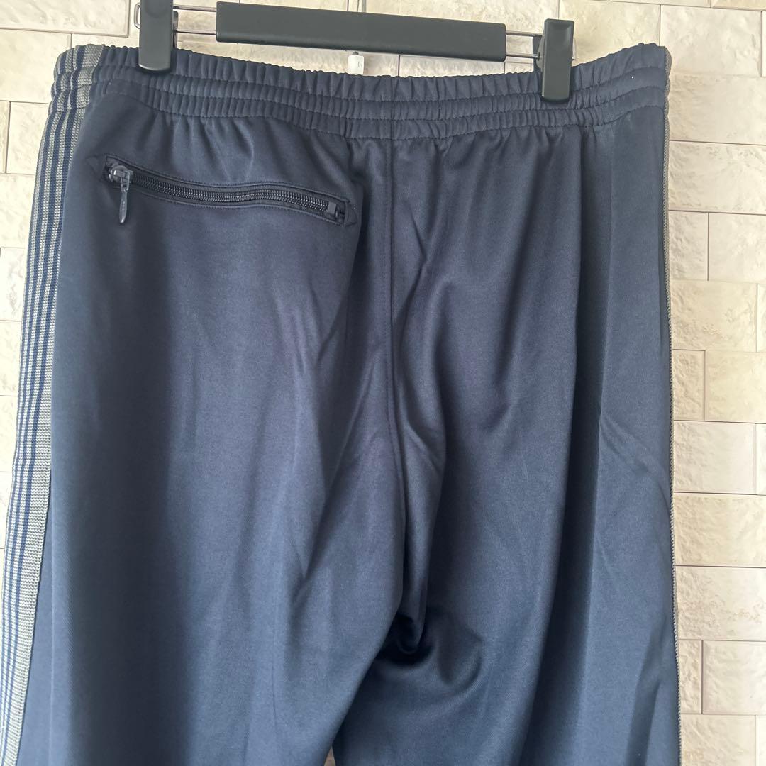 ラインパンツ　ジャージ　XL ニードルス　中古品　トラックパンツ　ネイビー