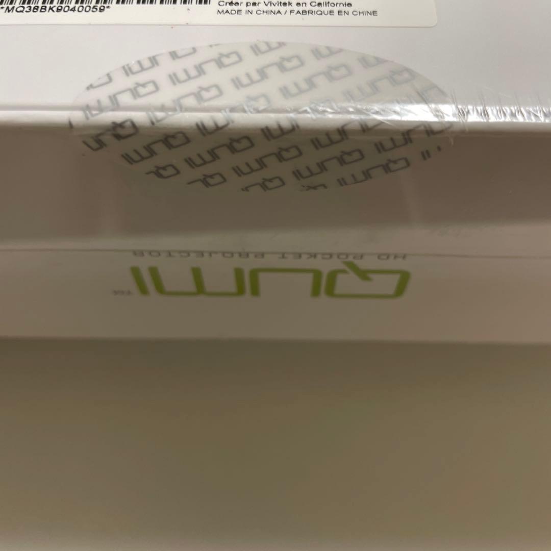 【新品未開封】Vivitek QUMI Q38ブラックHDポケットプロジェクター