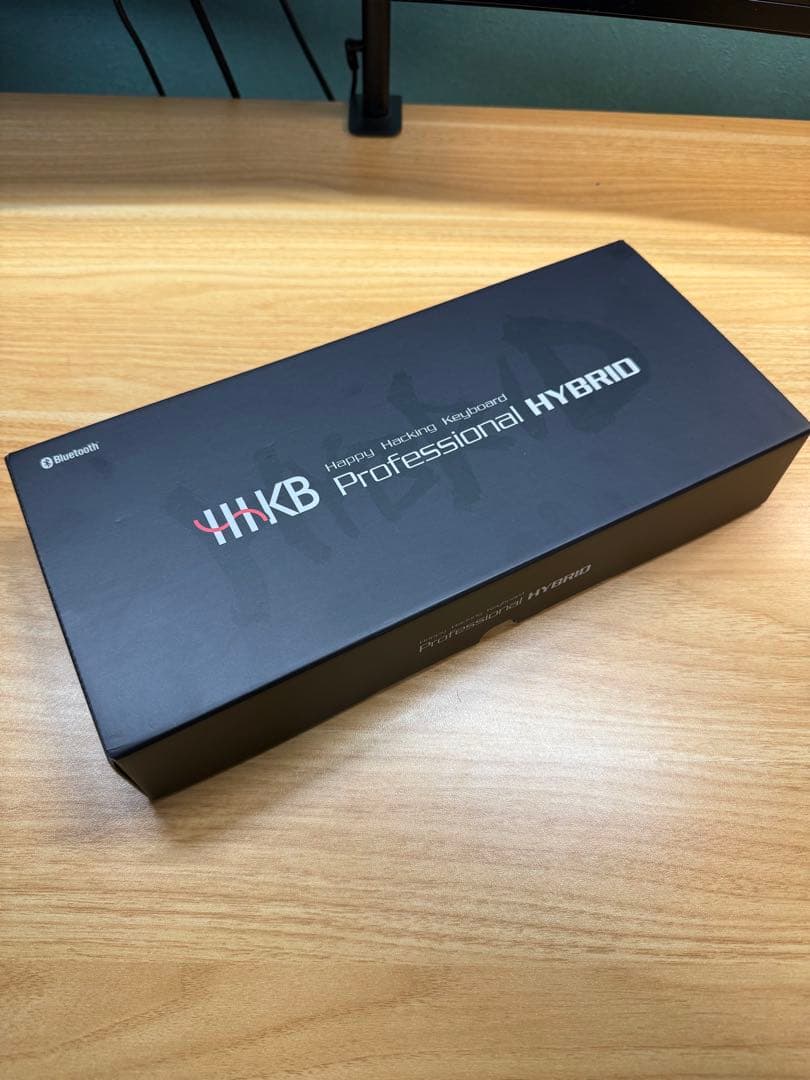 HHKB Professional HYBRID 日本語/墨/交換キーキャップ付