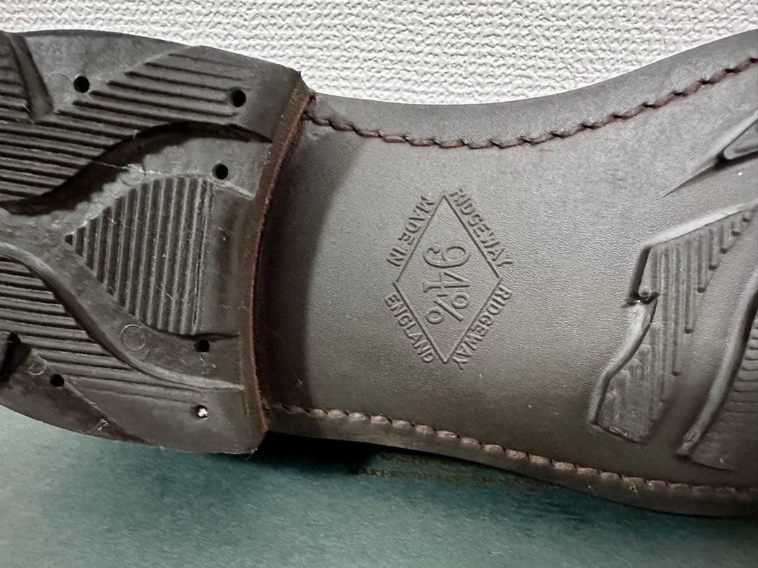 【希少】コードバン　モールトン　MORETON 　Uチップ　UK7.5