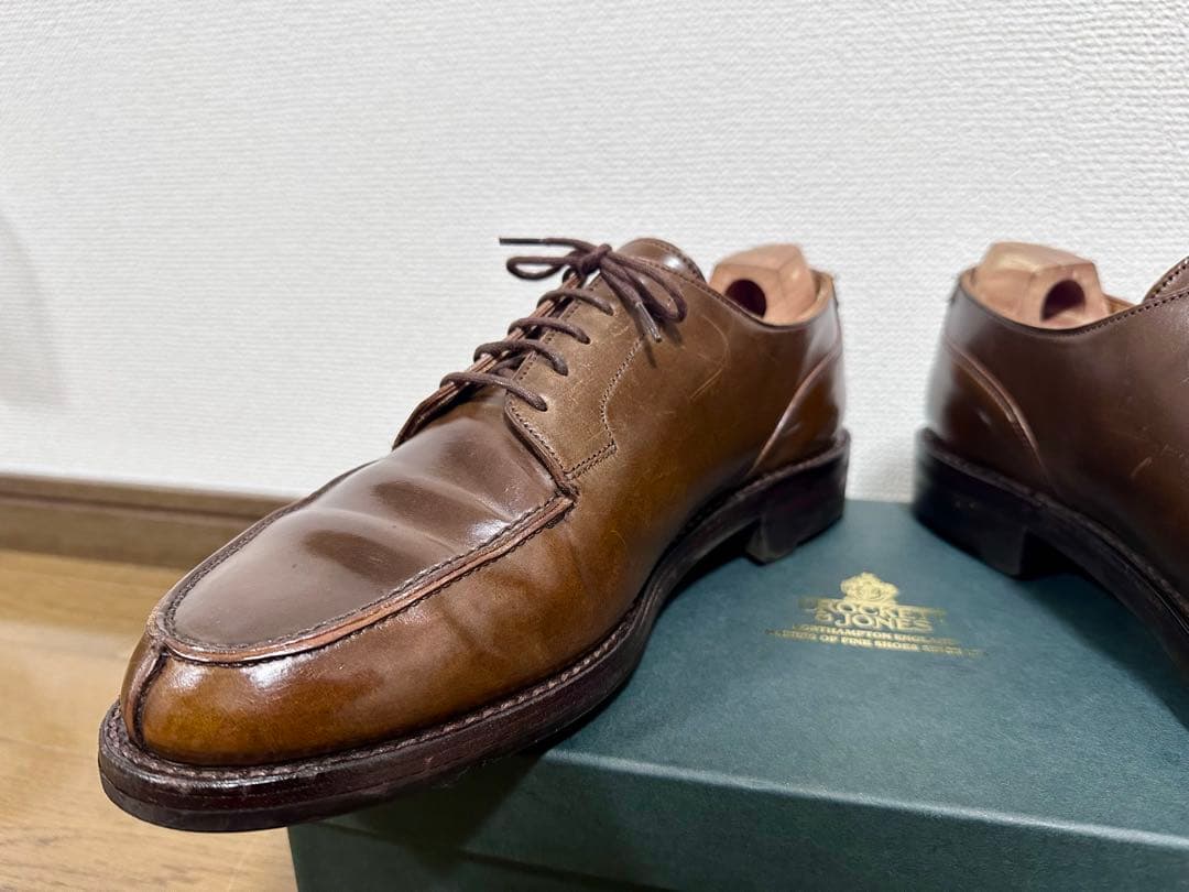 【希少】コードバン　モールトン　MORETON 　Uチップ　UK7.5