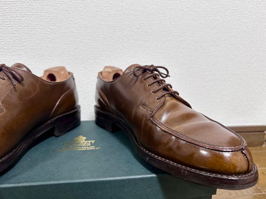 【希少】コードバン　モールトン　MORETON 　Uチップ　UK7.5