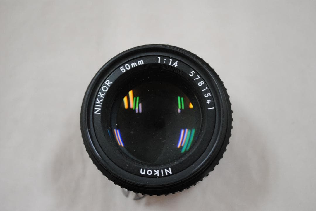 []Nikon　NIKKOR　50mm　1:1.4　レンズ　ジャンク