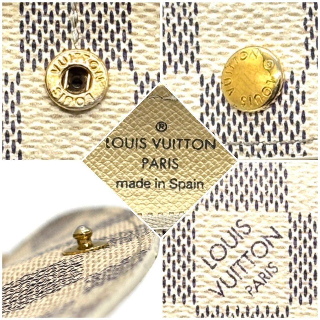 花*※様 ルイヴィトン　長財布 ポルトフォイユ エミリー ダミエ アズール チェ