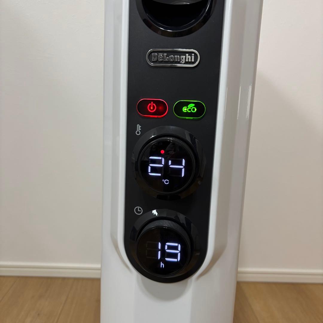 デロンギ　オイルヒーター ホワイト+ブラック RHJ35M1015-BK