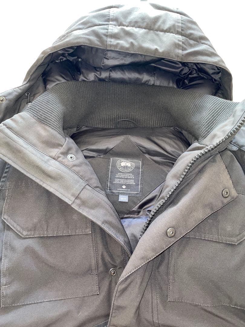 カナダグース　ブラックレーベル　メンズダウン　XS/TP