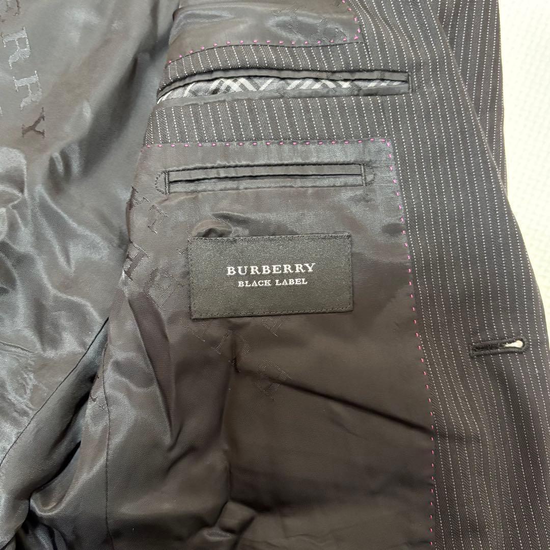 【未使用級】BURBERRY BLACKLABEL スリーピース 裏地 総柄