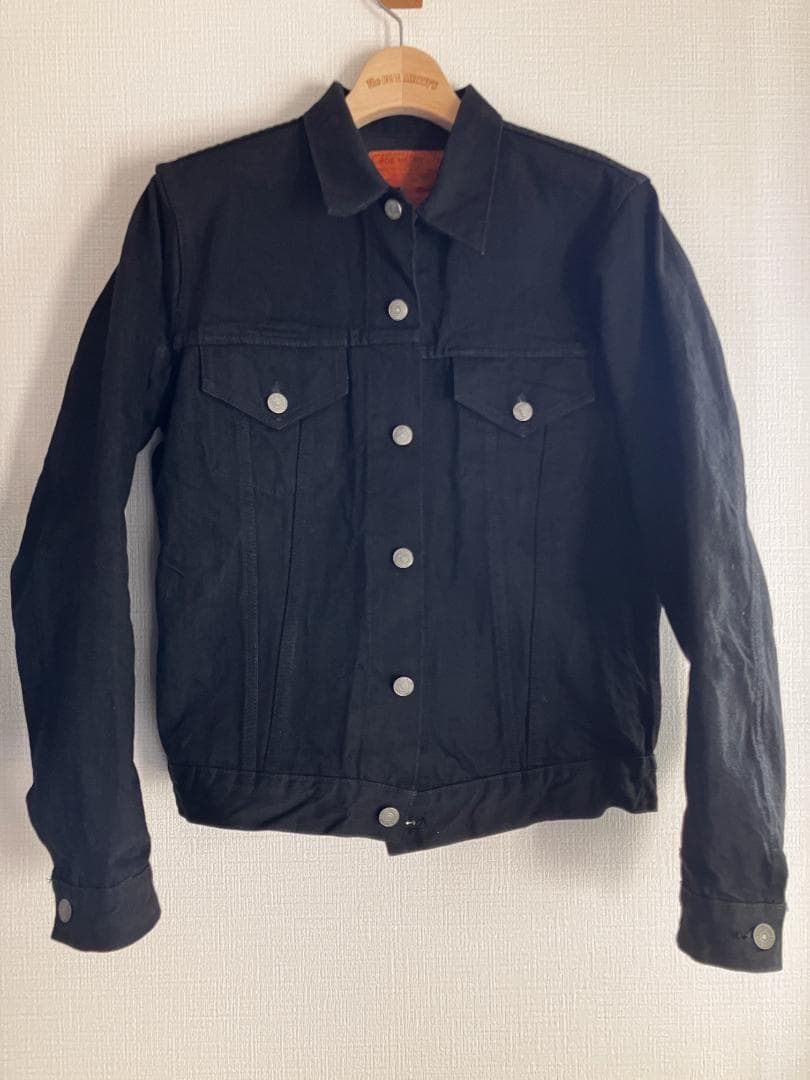 【廃盤/完売美品】リアルマッコイズ デニムジャケット ブラック 991J 38