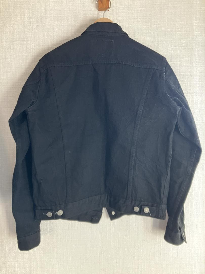 【廃盤/完売美品】リアルマッコイズ デニムジャケット ブラック 991J 38