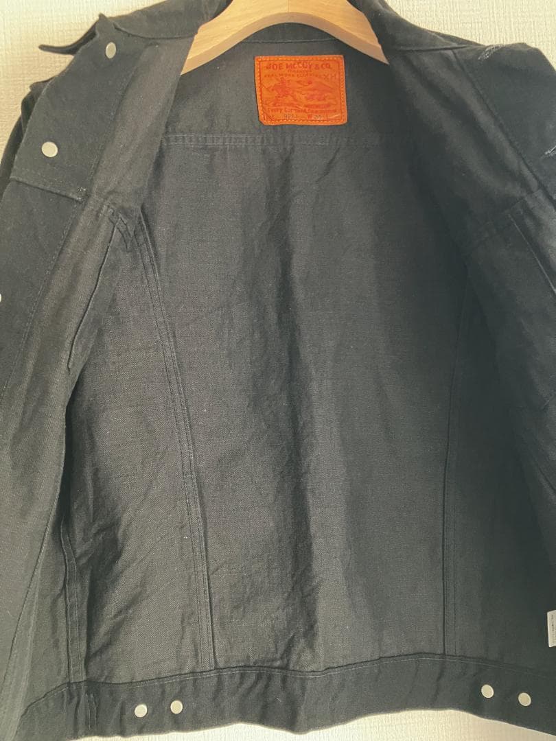 【廃盤/完売美品】リアルマッコイズ デニムジャケット ブラック 991J 38