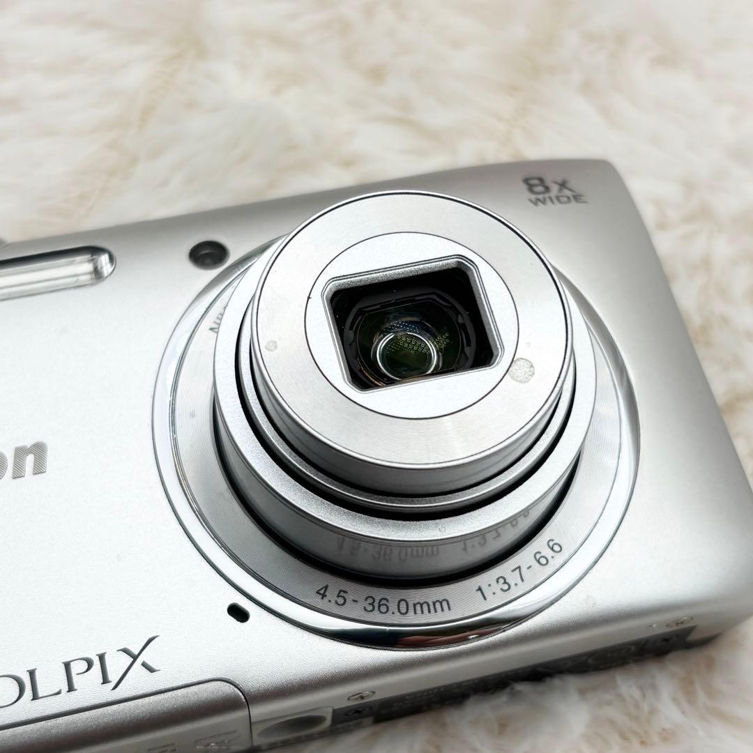 Nikon COOLPIX S3600 シルバー 訳あり