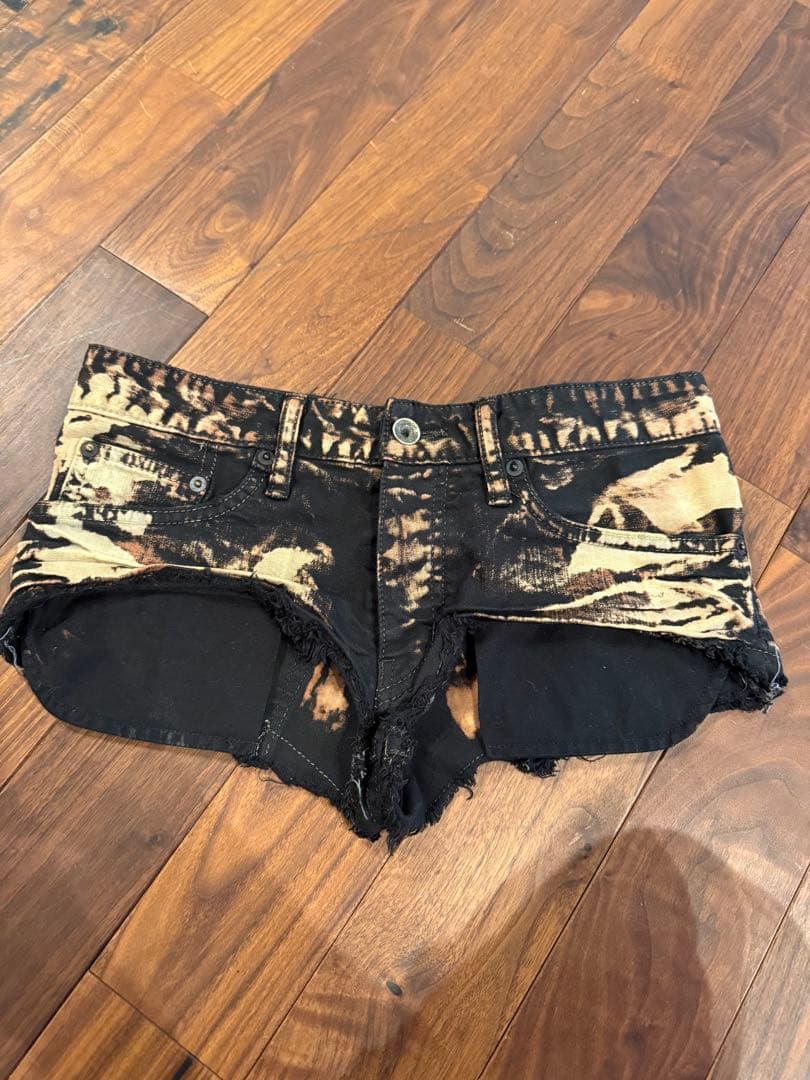 パンツ 00s L.G.B. mars hot denim mini pants y2k