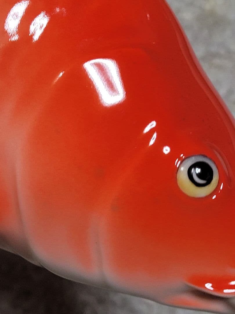 当時物 ノリタケ 鯉 魚 置物 2匹 フィギュリン Noritake