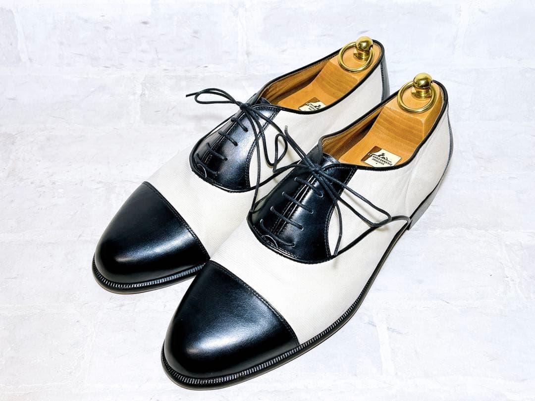 イタリア製【未使用】BRUNOMAGLI スペクテイターシューズ コンビ UK9