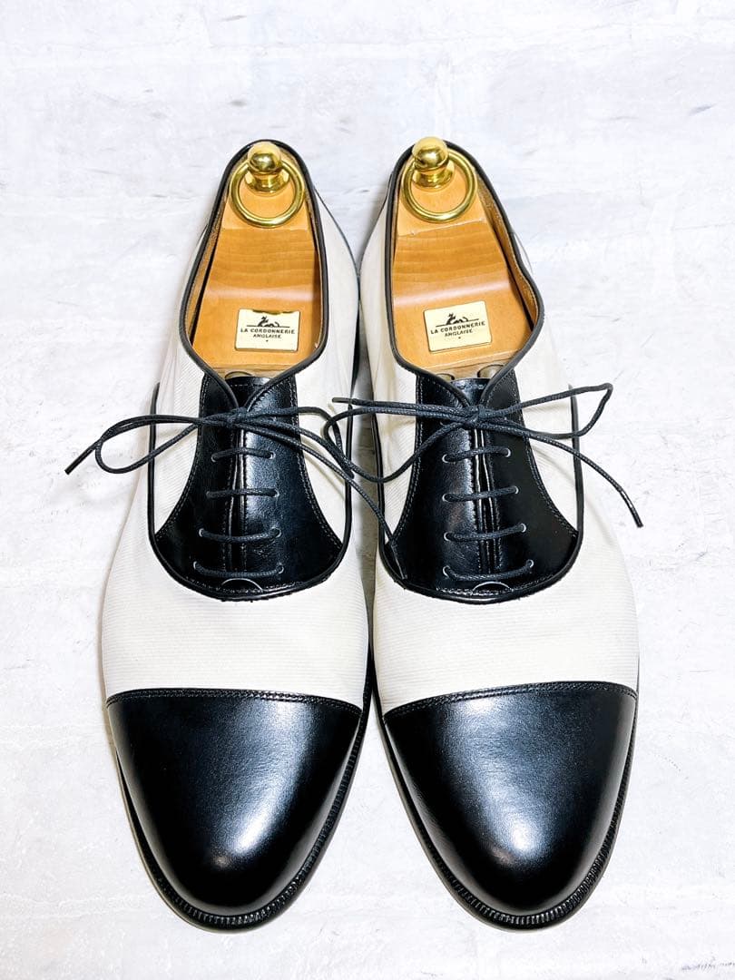 イタリア製【未使用】BRUNOMAGLI スペクテイターシューズ コンビ UK9