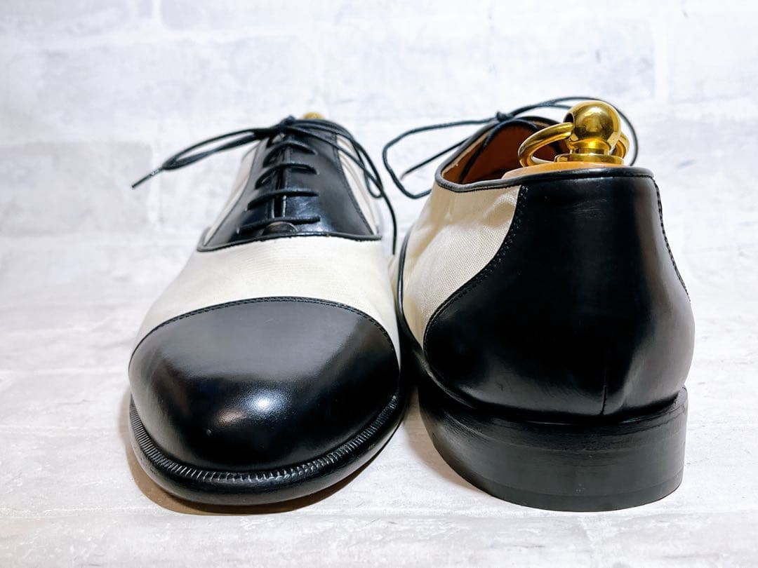 イタリア製【未使用】BRUNOMAGLI スペクテイターシューズ コンビ UK9