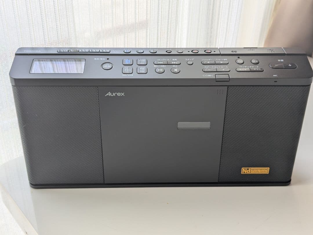 東芝 TY-ANX1(K) ハイスペック CD ラジオ