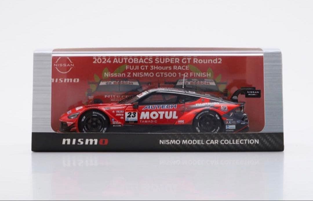 ミニカー MOTUL AUTECH Z#23 2024SUPER GT Rd.2 FUJI