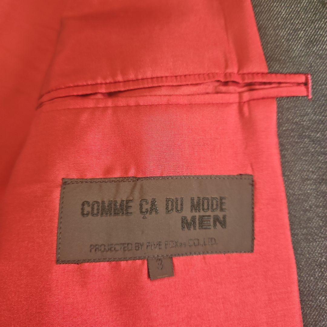 COMME CA DU MODE MEN ビジネススーツ ダークグレー