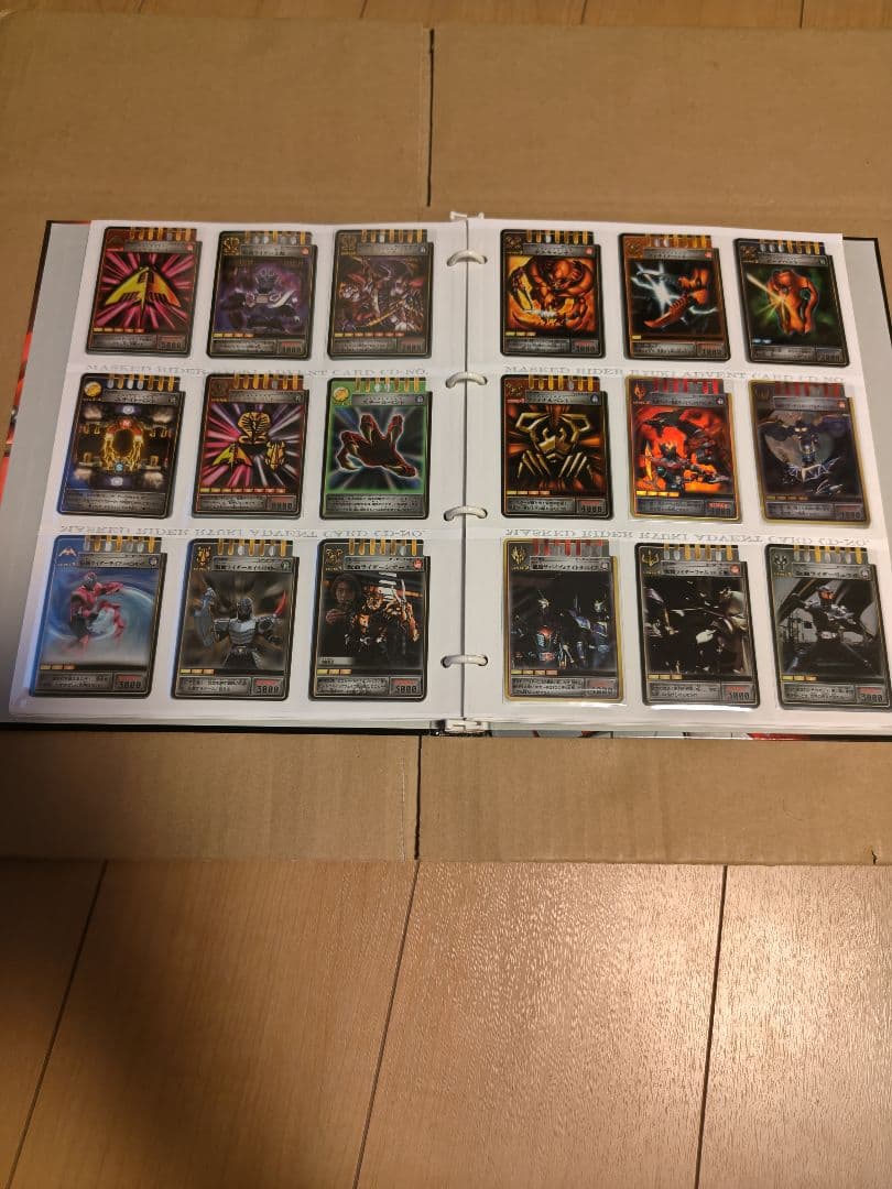仮面ライダー龍騎 コンプリート カード ファイル アドベントカード　２２６枚