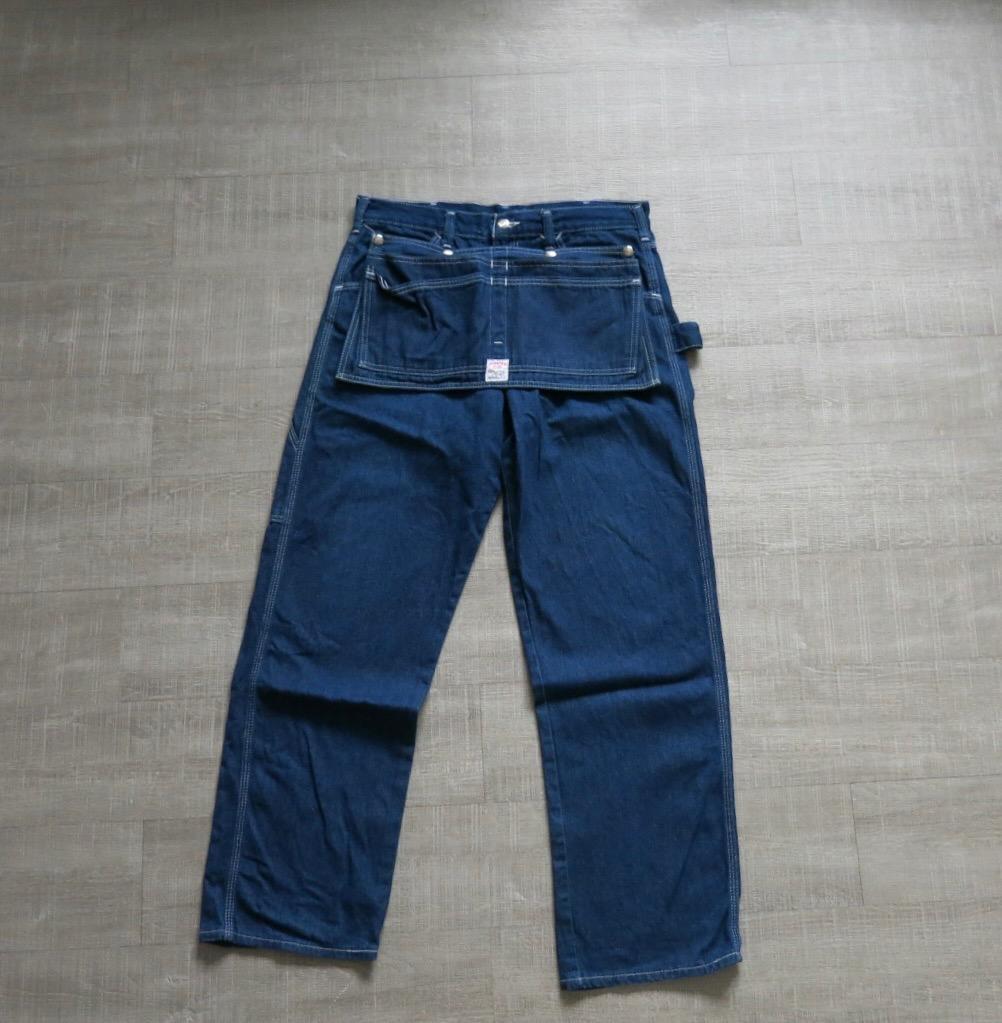 w34 POINTER ポインター ペインターパンツ 90s デニムパンツ 濃紺