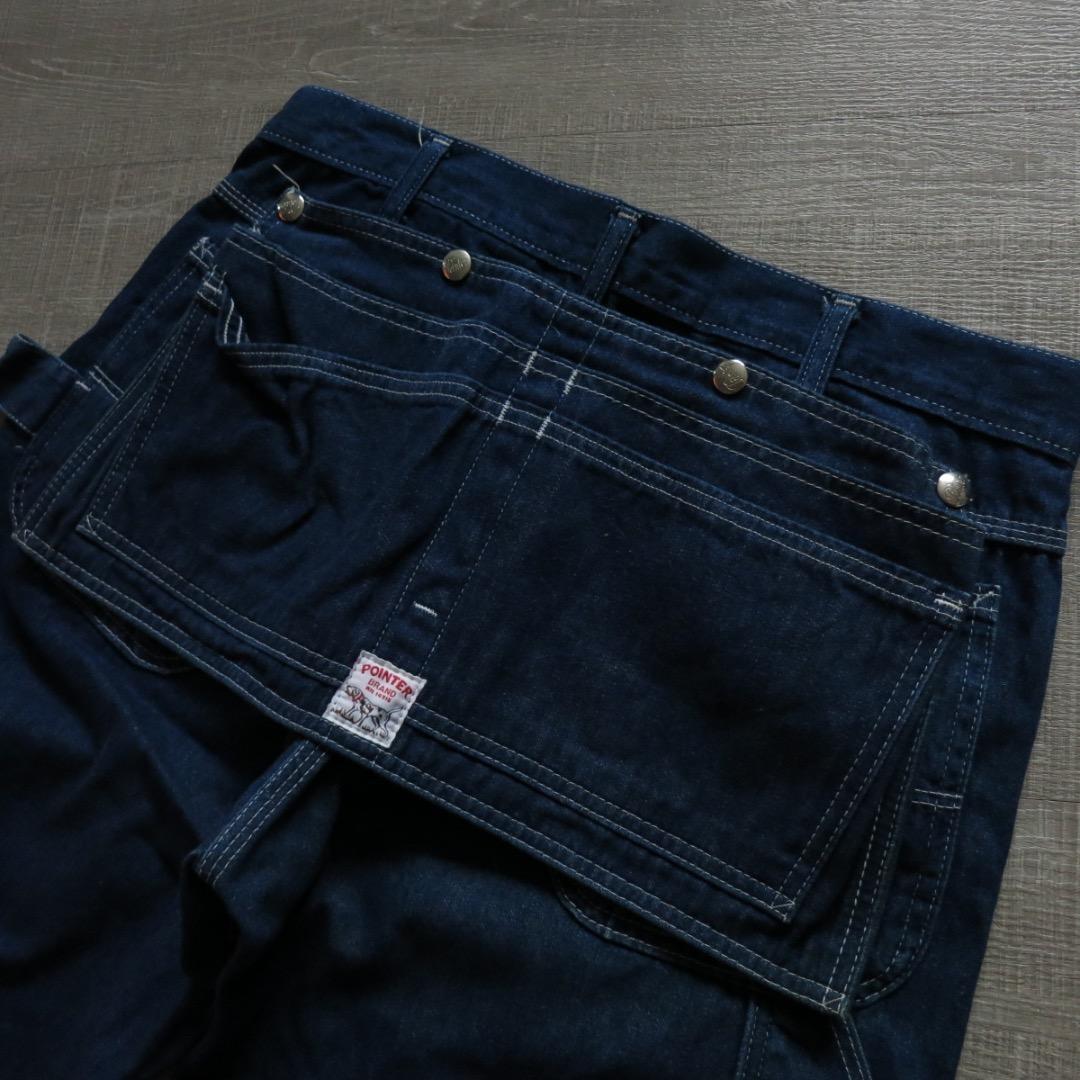 w34 POINTER ポインター ペインターパンツ 90s デニムパンツ 濃紺