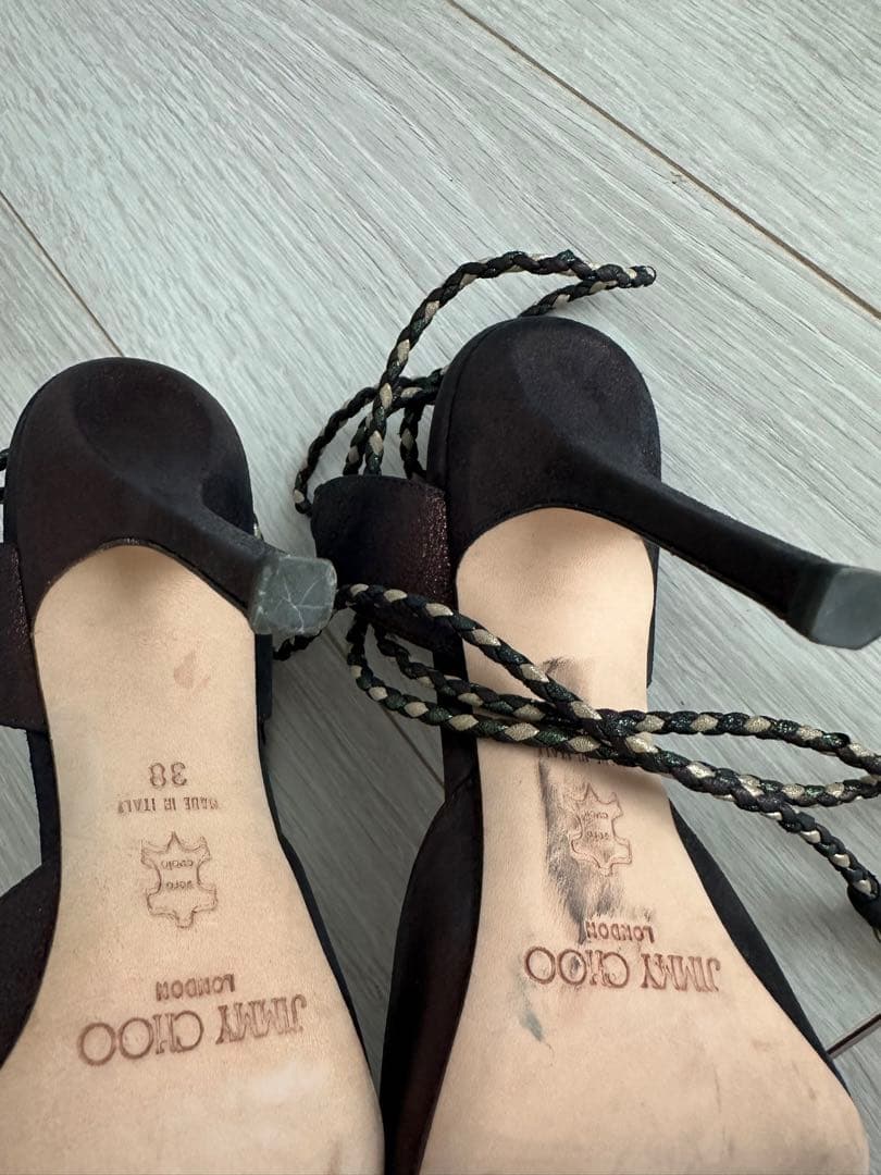 ジミーチュウ38サンダル　ロンハーマン24アリシアスタン　ドルチェ　カヴァリ