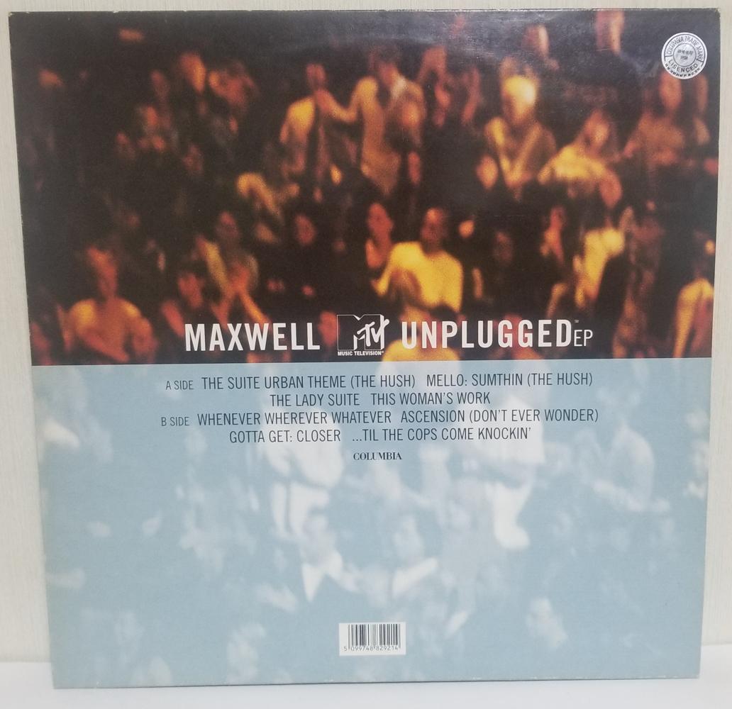 洋楽 Maxwell - MTV Unplugged
