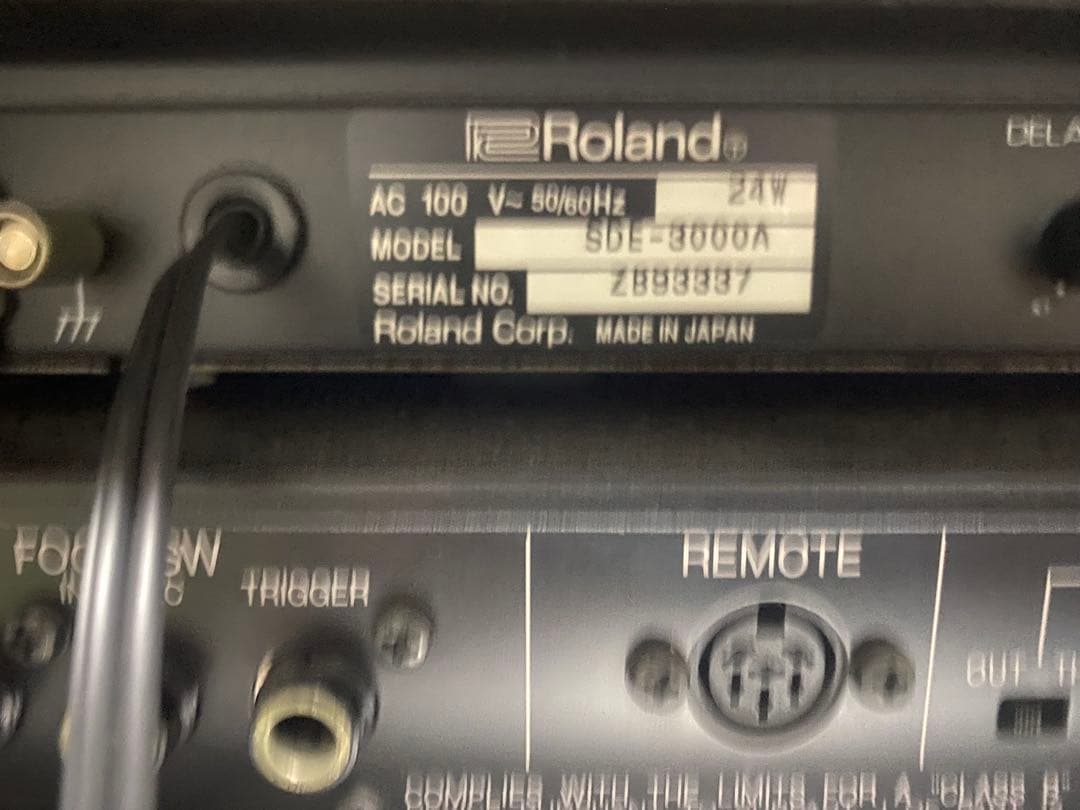Roland SDE-3000A ハードケース付き