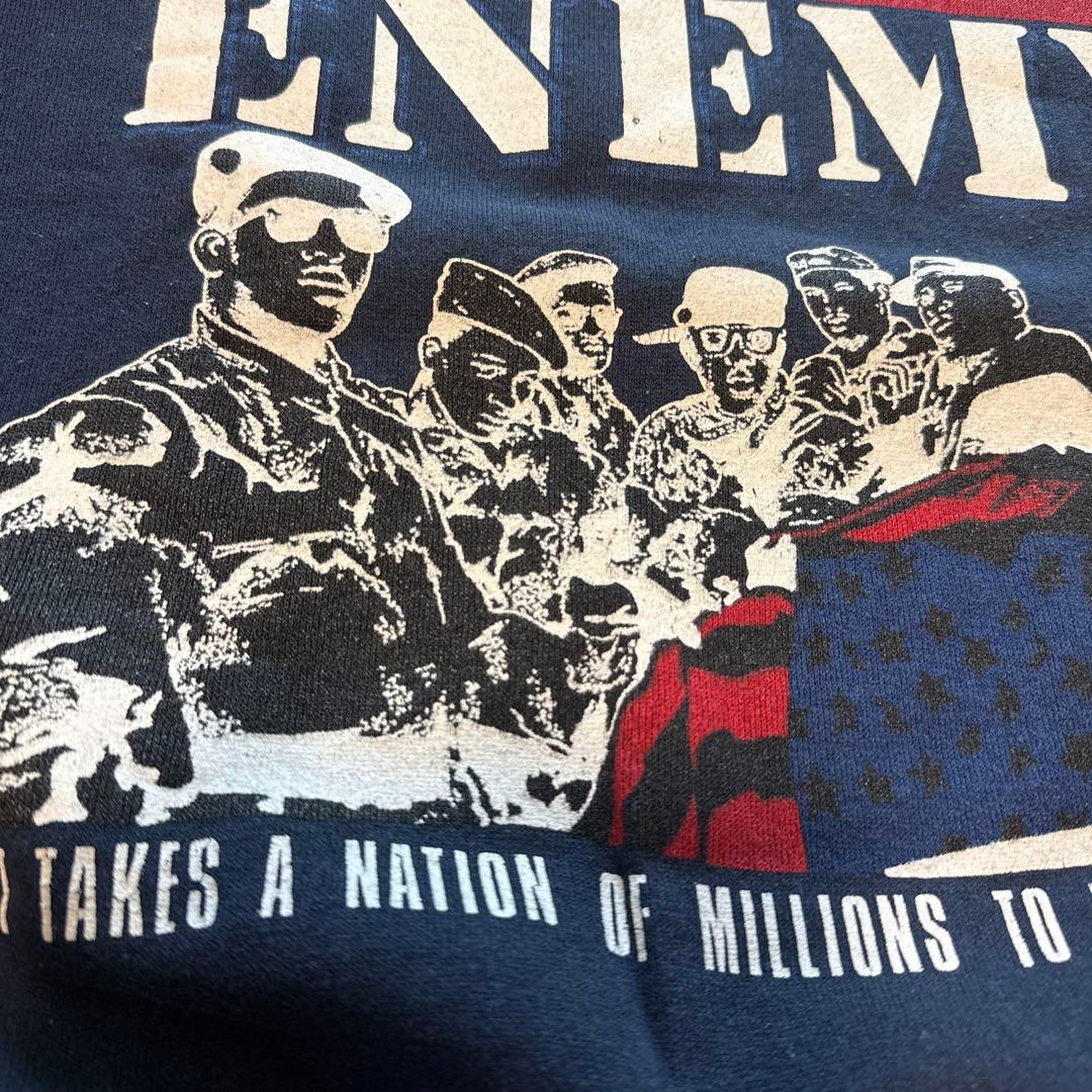 PUBLIC ENEMY ビンテージスウェット X-LARGE