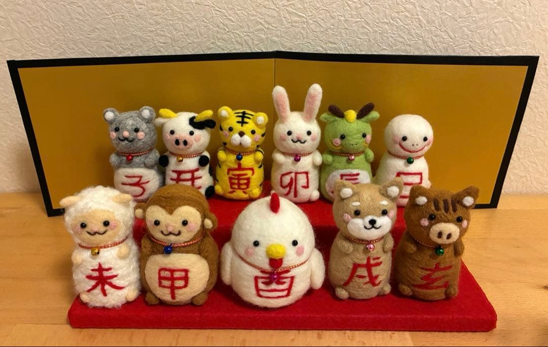 ぶうちゃんページ 十二支 雛人形