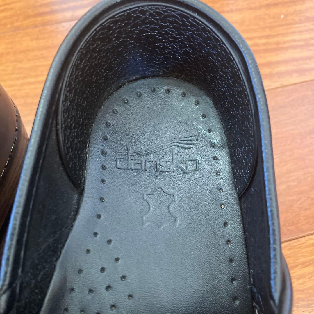 【美品】ダンスコ プロフェッショナル Oiled Black 黒 37