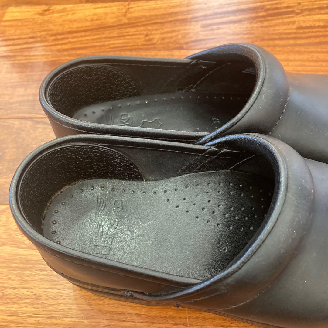 【美品】ダンスコ プロフェッショナル Oiled Black 黒 37