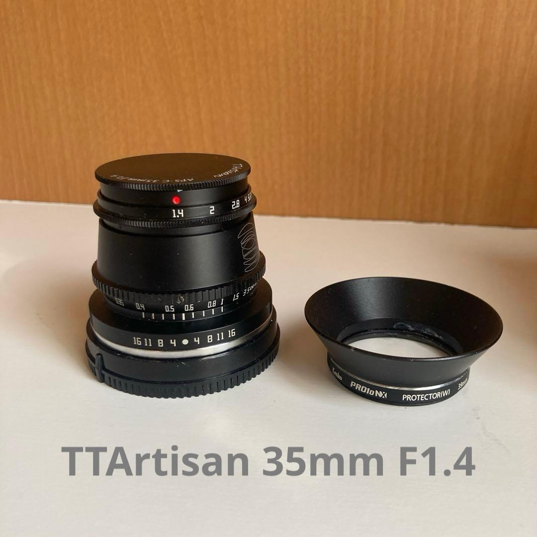 TTArtisan 35mm F1.4 APS-C Eマウント フードおまけ