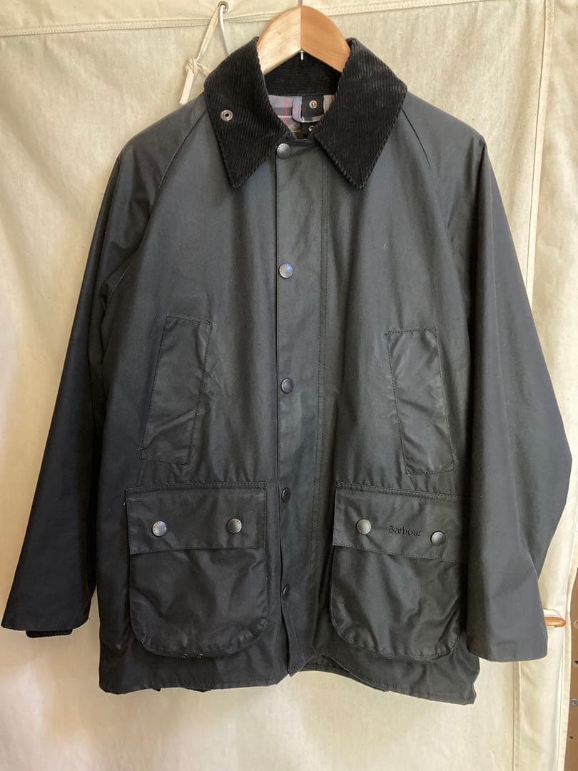 【美品】Barbour バブアー Bedale ビデイル オイルドジャケット　黒
