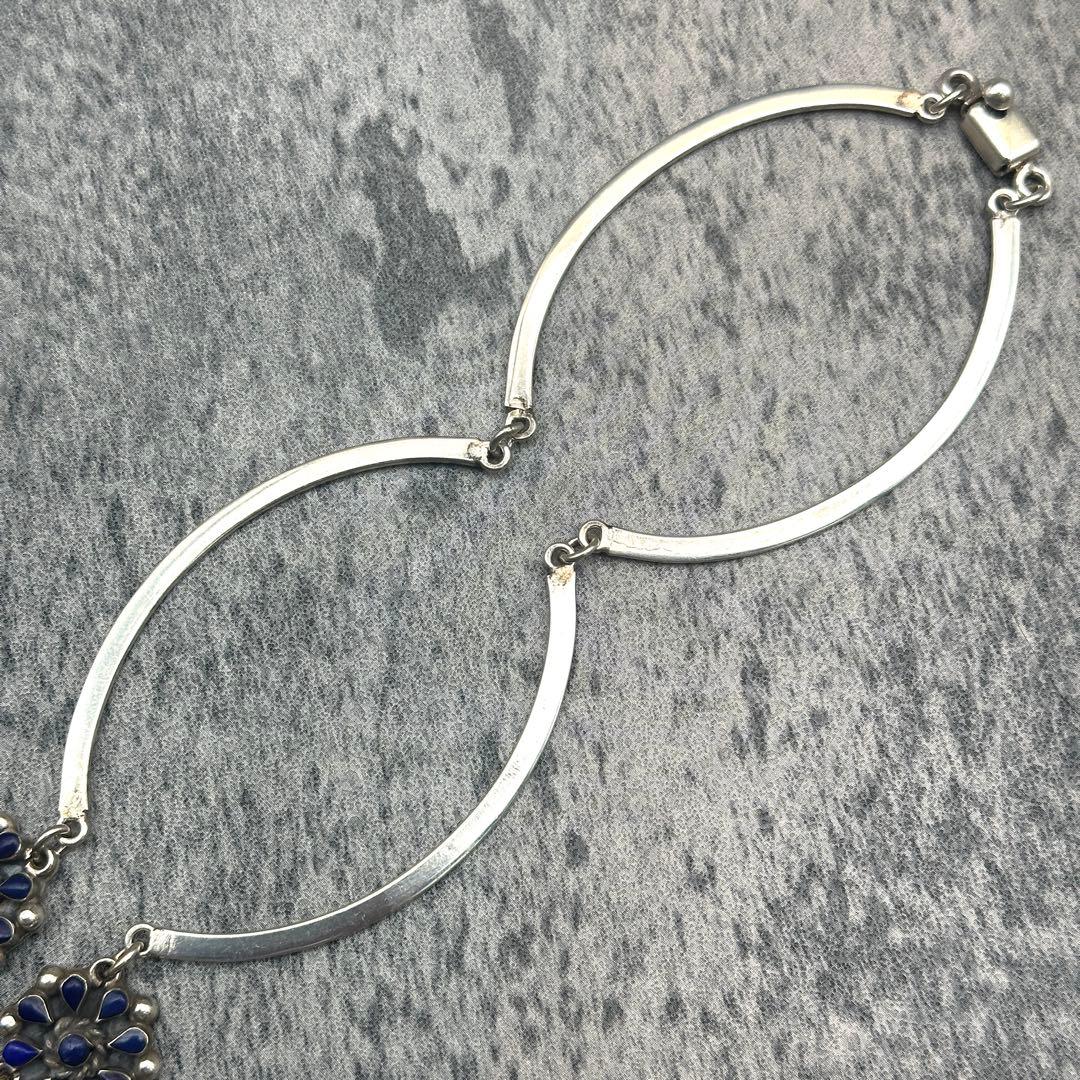 アクセサリー mexico925 vintage flower necklace choker