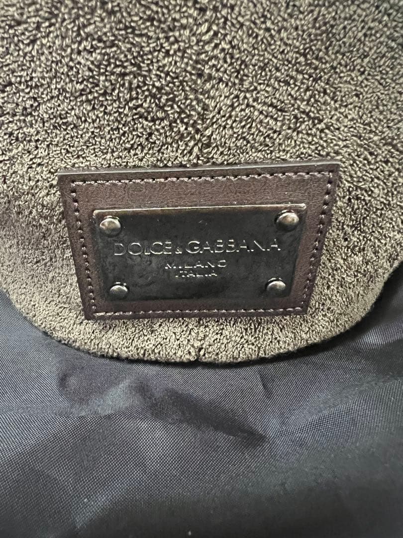 DOLCE & GABBANA カーキ ベレー帽 収納袋付き 2回使用しました