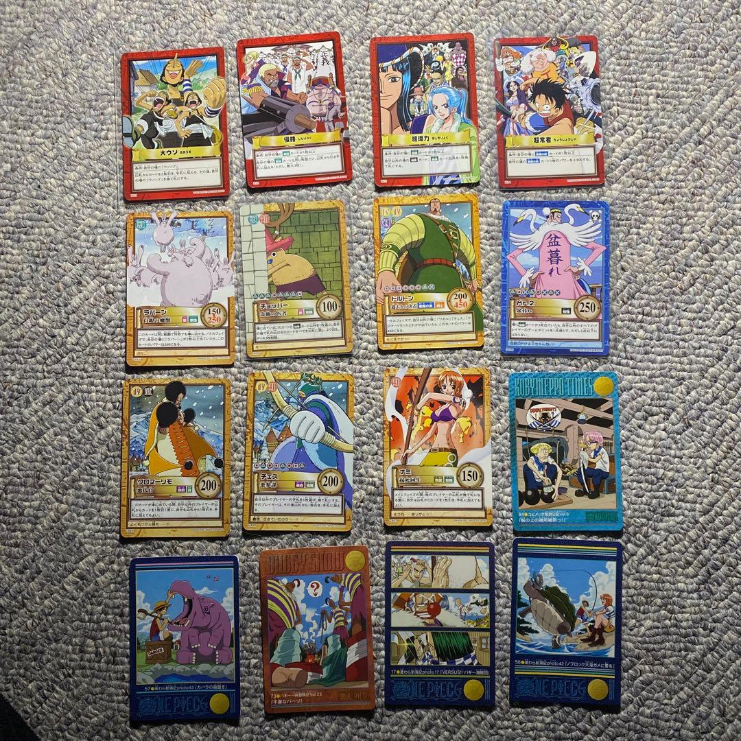 ワンピースカードダス　約200枚