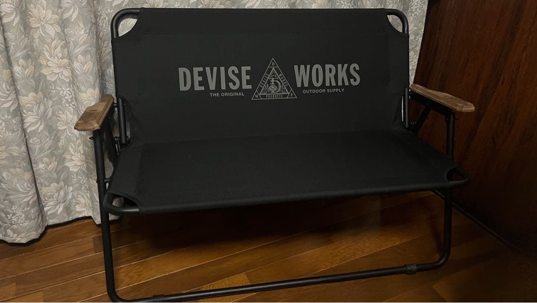 DEVISE WORKS アウトドアベンチ 黒