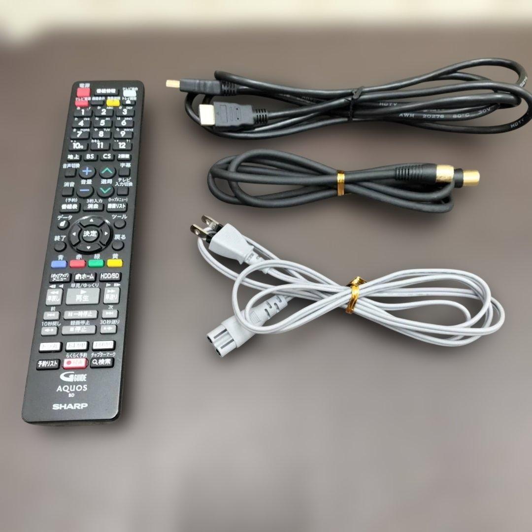 SHARP ブルーレイレコーダー AQUOS 1TB 2023年製