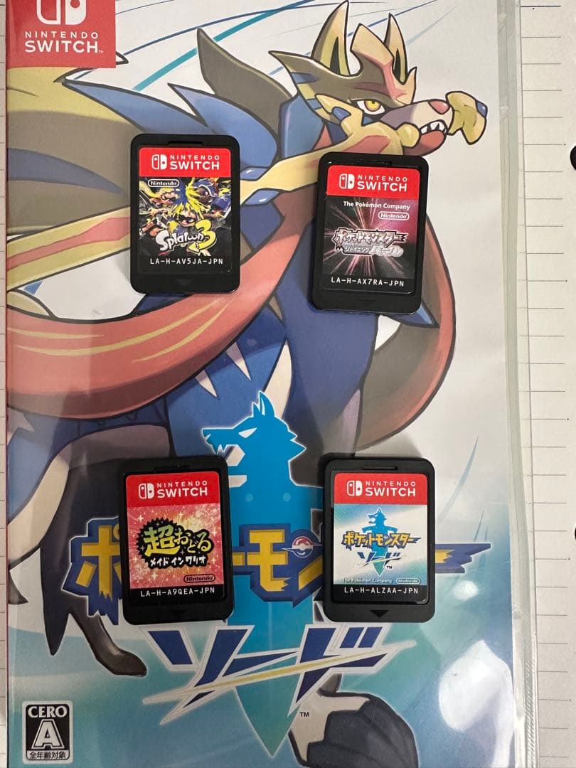 ポケットモンスター ソード 他 4本セット